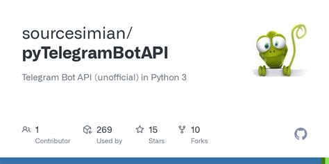 telegram bot github|pytelegrambotapi github.